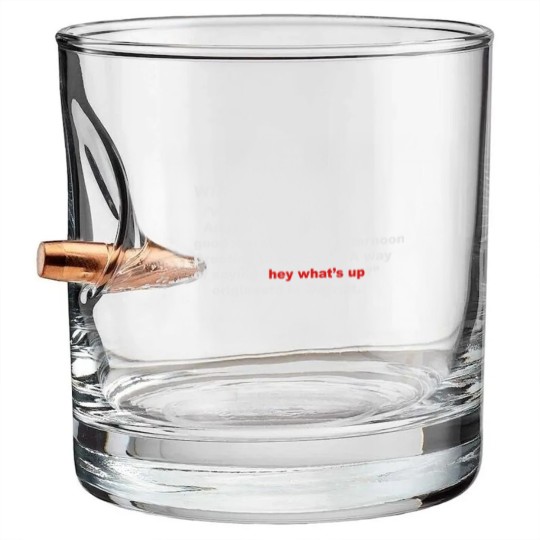 Discover What up Doe Bullet Whiskey Glasses