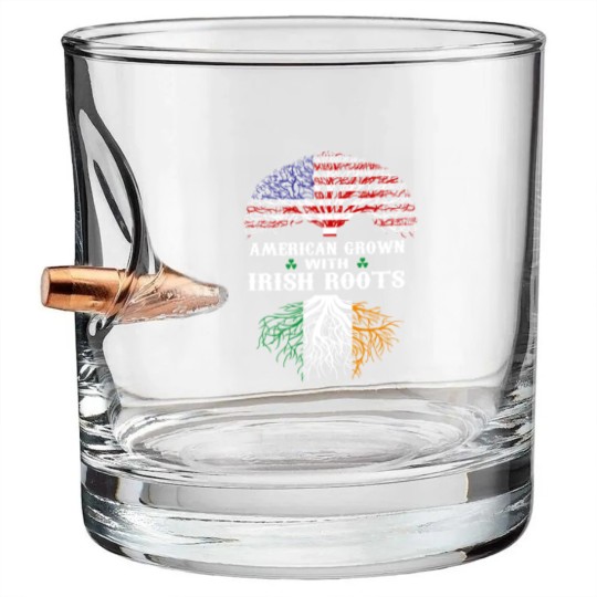 Discover American grown with Irish roots Bullet Whiskey Glasses