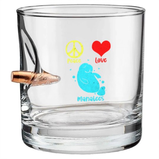 Discover Manatee Bullet Whiskey Glasses