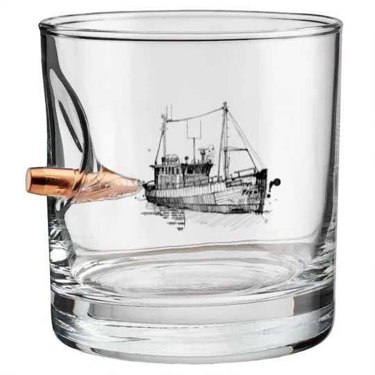 Discover Lonely Trawler Bullet Whiskey Glasses