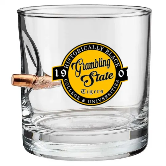 Discover Grambling 1901 State University Apparel Bullet Whiskey Glasses T shir