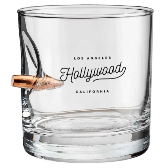 Discover hollywood los angeles Bullet Whiskey Glasses
