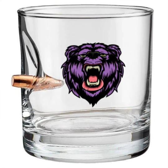 Discover Angry Bear Aggressive Bullet Whiskey Glasses