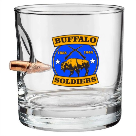 Discover BUFFALO SOLDIERS Bullet Whiskey Glasses