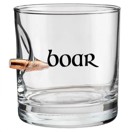 Discover Boar Bullet Whiskey Glasses
