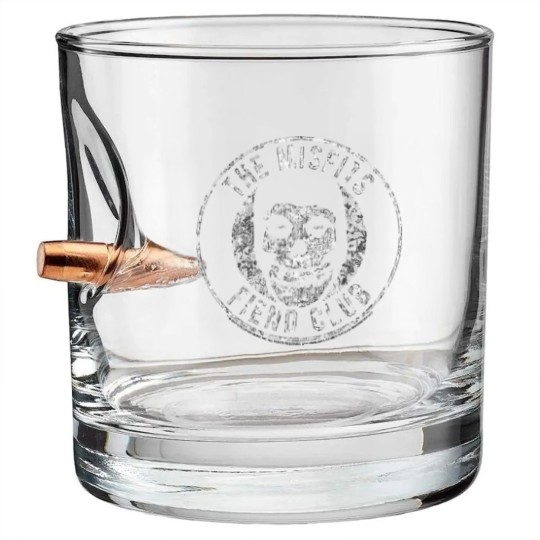 Discover Misfits Fiend Club Faded Bullet Whiskey Glasses