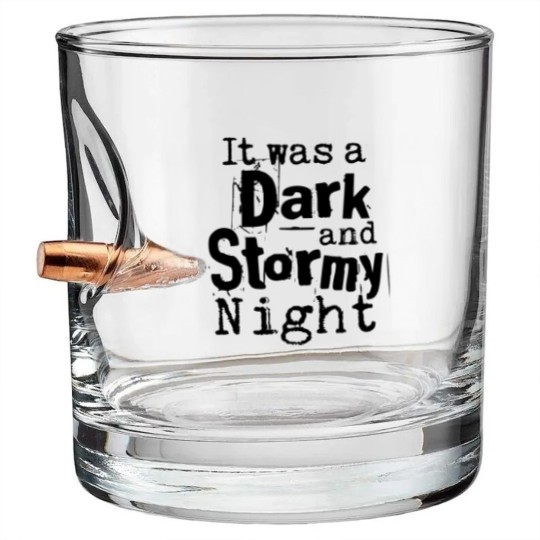 Discover Dark and Stormy Night T Bullet Whiskey Glasses