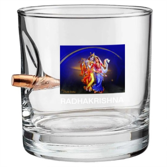 Discover RADHA KRISHNA Bullet Whiskey Glasses