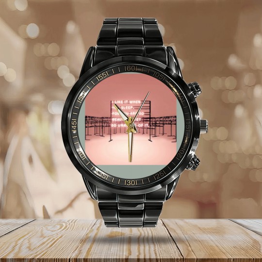 Discover THE 1975 I like it when you sleep for you are so beautiful yet so unaware of it. TSh Calendar Steel Band Watch