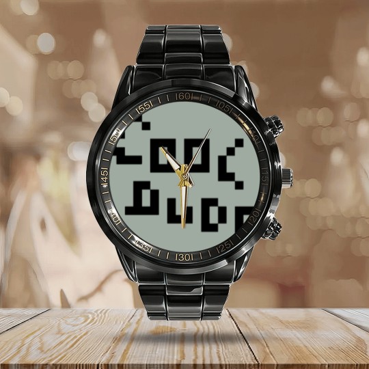 Discover Cool Dude Papyrus Calendar Steel Band Watch