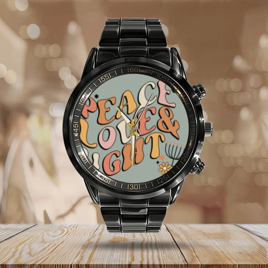 Discover Hanukkah Calendar Steel Band Watch Happy Hannukah Calendar Steel Band Watch