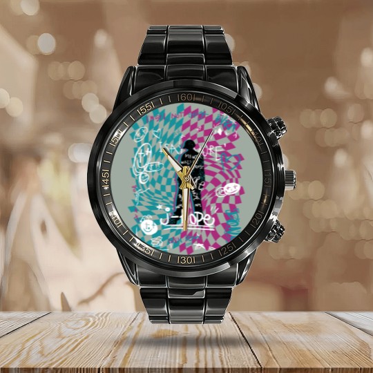 Discover j-hope on the stage, Calendar Steel Band Watch Calendar Steel Band Watch, Jack in the Box, tour, jhope