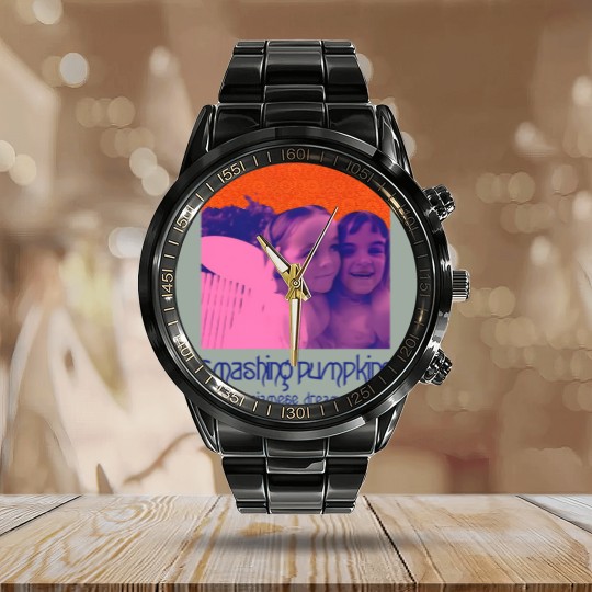 Discover SMASHING PUMPKINS Siamese Dream Band Calendar Steel Band Watch