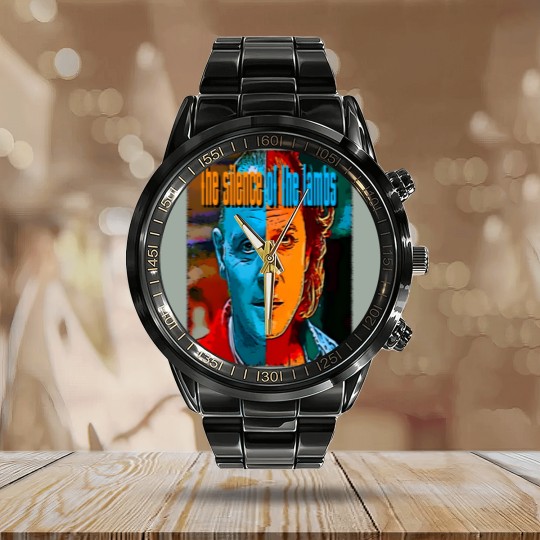 Discover The Silence of the Lambs Calendar Steel Band Watch, Silence of the Lambs Movie Poster Calendar Steel Band Watch