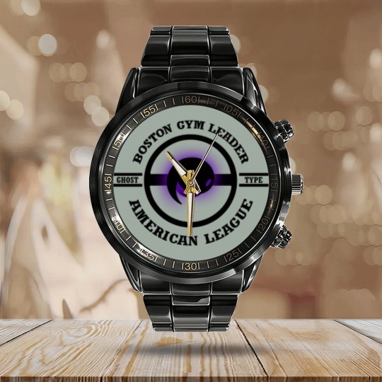 Discover Boston Gym Leader - Calendar Steel Band Watch