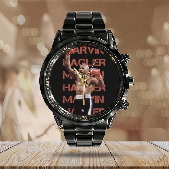 Discover marvin hagler - marvin hagler - Marvin Hagler - Calendar Steel Band Watch