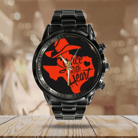 Discover Texas Roadhouse Gift For Texas Roadhouse lovers Calendar Steel Band Watch