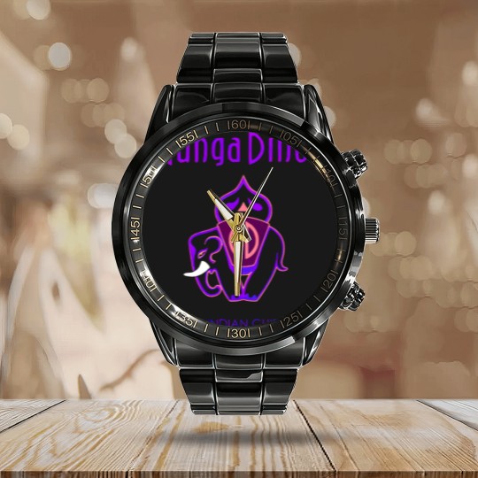 Discover Gunga Diner - Pop Culture - Calendar Steel Band Watch