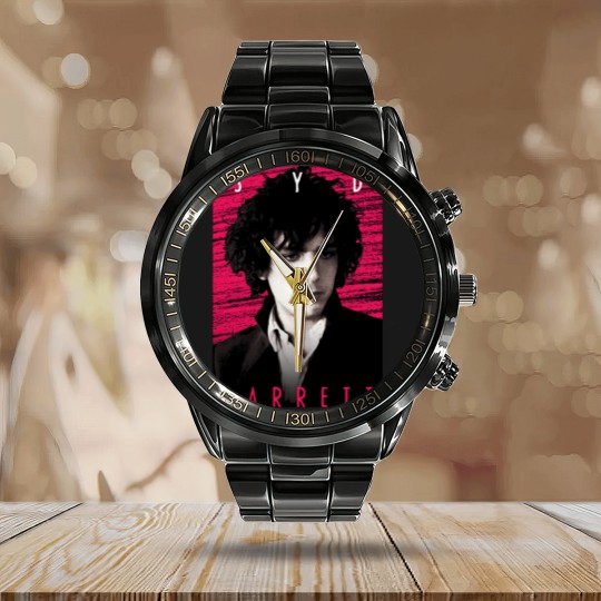 Discover Syd Barrett Syd Calendar Steel Band Watch