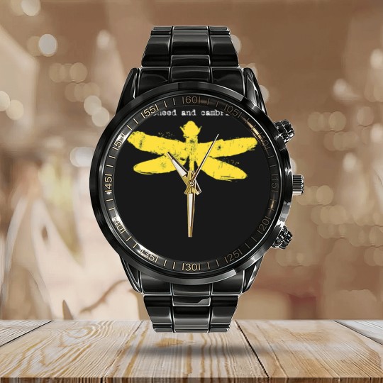 Discover Coheed and Cambria Dragonfly  Coheed and Cambria Dragonfly Calendar Steel Band Watch