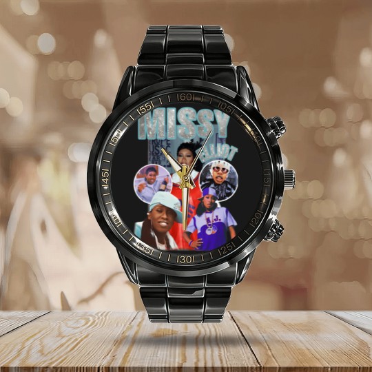 Discover Custom Missy Elliot Calendar Steel Band Watch Calendar Steel Band Watch