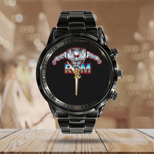 Discover ROM Space Knight Calendar Steel Band Watch
