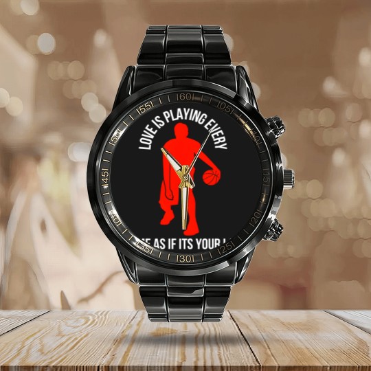 Discover Basketball Basketball Women Basketball Women Baske Calendar Steel Band Watch