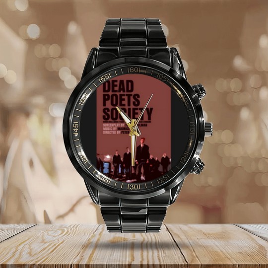Discover Dead Poets Society(1) Calendar Steel Band Watch