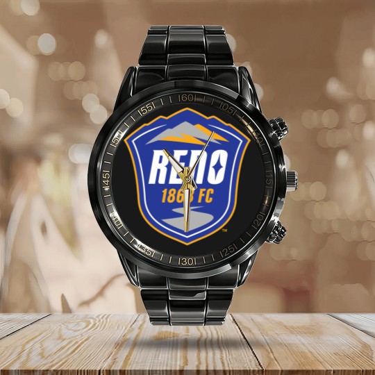 Discover Reno 1868 FC Calendar Steel Band Watch