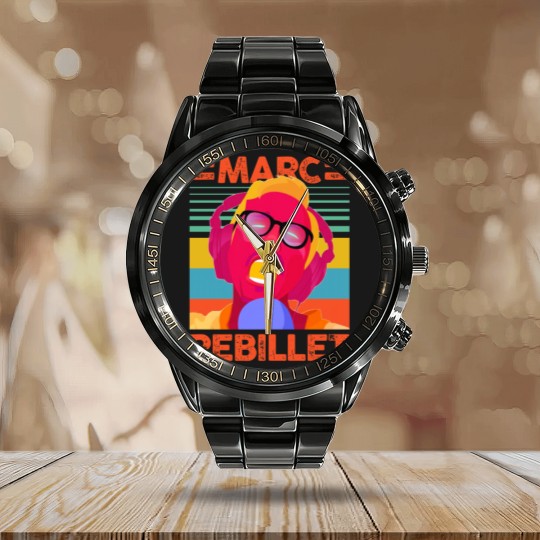 Discover FLAMINGO MARC REBILLETFLAMINGO MARC REBILLET Calendar Steel Band Watch