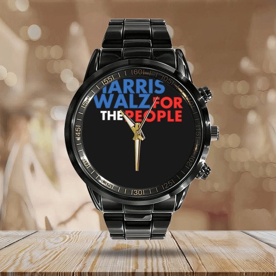 Discover Harris Walz For The People, Harris Walz , Harris Walz Calendar Steel Band Watch