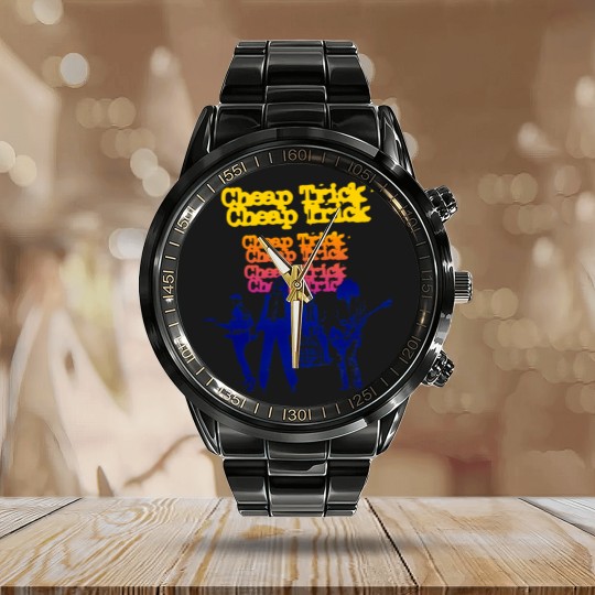 Discover  Trick Calendar Steel Band Watch