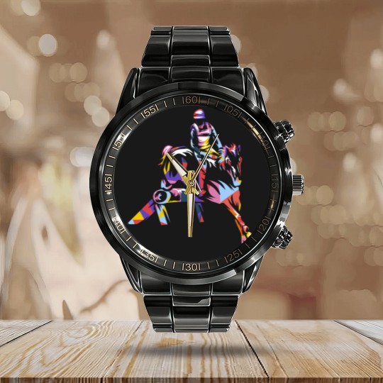 Discover Eventing Gift Calendar Steel Band Watch