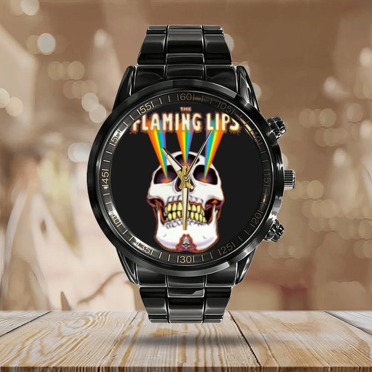 Discover The Flaming Lips Calendar Steel Band Watch