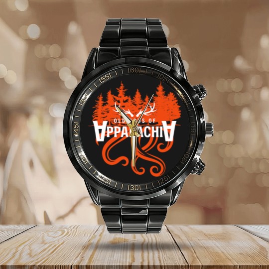 Discover Old Gods Of Appalachia (8) Calendar Steel Band Watch
