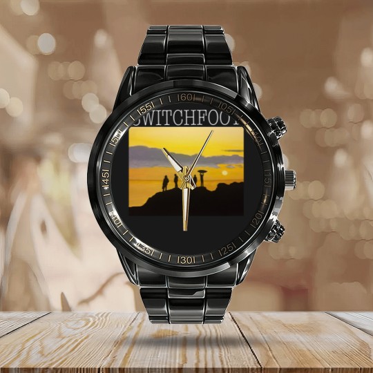 Discover Switchfoot painting Calendar Steel Band Watch