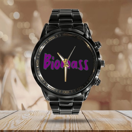 Discover Biomass - tyranid Calendar Steel Band Watch