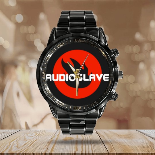 Discover AUDIOSLAVE Calendar Steel Band Watch
