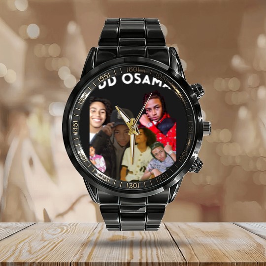 Discover Dd osama merch Calendar Steel Band Watch