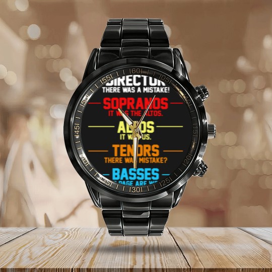 Discover Director There Was A Mistake Sopranos Calendar Steel Band Watch