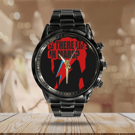 Discover Bowie X Calendar Steel Band Watch