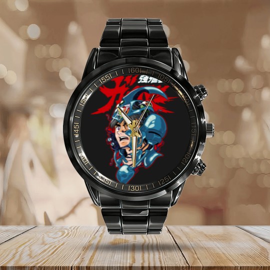 Discover Guyver Calendar Steel Band Watch