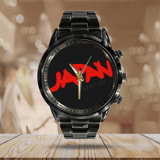 Discover Quiet Life Calendar Steel Band Watch
