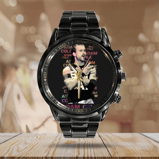 Discover The Power Adam Cole - Adam Cole - Calendar Steel Band Watch