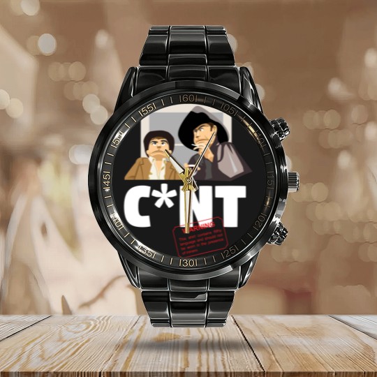 Discover Derek and Clive Calendar Steel Band Watch