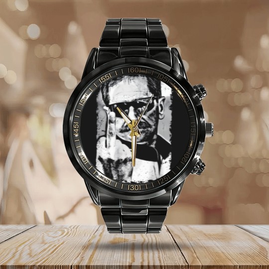 Discover Retro Dale Earnhardt Finger Calendar Steel Band Watch, Dale Earnhardt Calendar Steel Band Watch