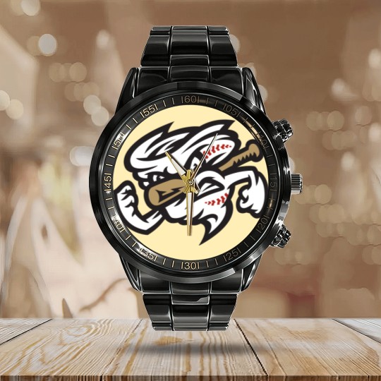 Discover Omaha Storm Chasers Sport Club 1 Art Calendar Steel Band Watch