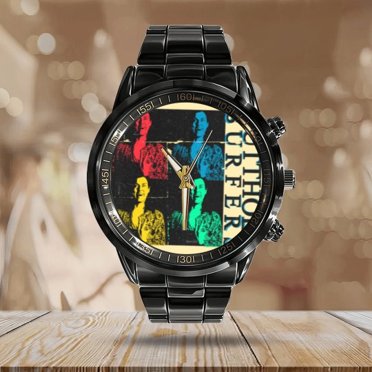Discover butthole surfers Calendar Steel Band Watch