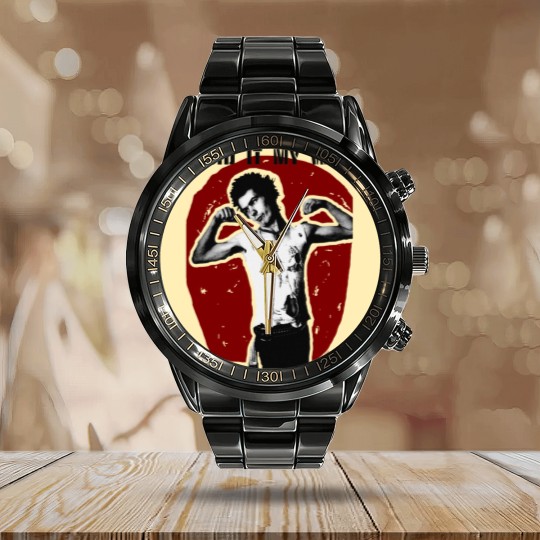 Discover Sid Vicious I Did It My Way Calendar Steel Band Watch