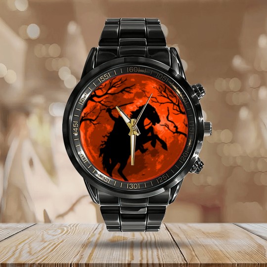 Discover Horseman 1 - Headless Horseman - Calendar Steel Band Watch